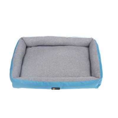 Soft pet bed square kennel removable portable cats mattress