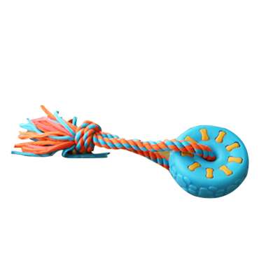 Two-color flywheel screaming dog toy Pet bite interactive toy wholesale from China FA enterprise