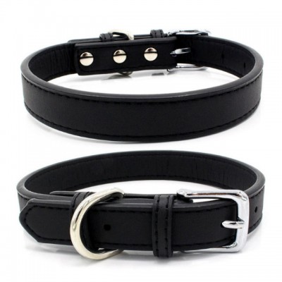 Latest model Genuine Leather Dog Collar Soft and Durable Real Cow Leather Made Pet Training Outdoor dog Collar