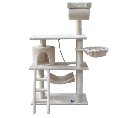 Hot Sale Pet Products Lucky Cat Climbing Cat Scratcher Tree